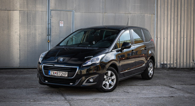 Peugeot 5008 7 miestny 1.6 HDI Automat, Navi
