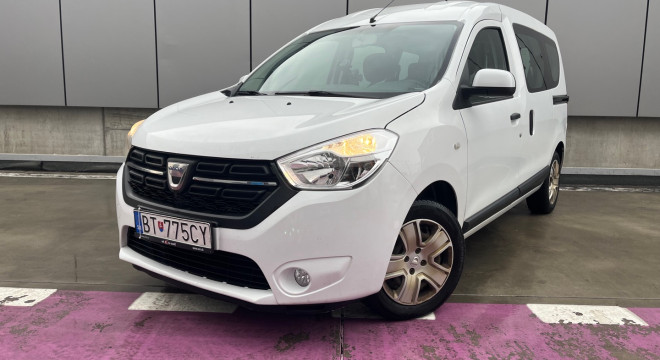 Dacia Dokker 1.6 LPG + Benzín