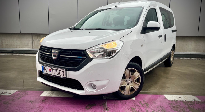Dacia Dokker 1.6 LPG + Benzín