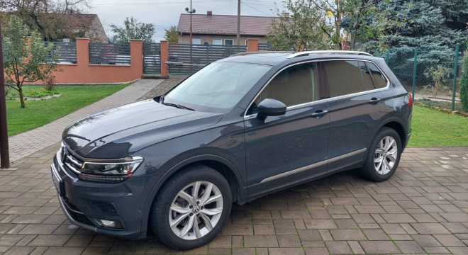 Volkswagen Tiguan 2.0 TDI SCR BMT 190k 4MOTION Edition Highline DSG