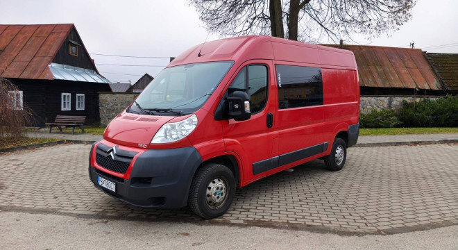 Citroën Jumper L2H2 2.2 HDI Úprava 3+3 sedadlá