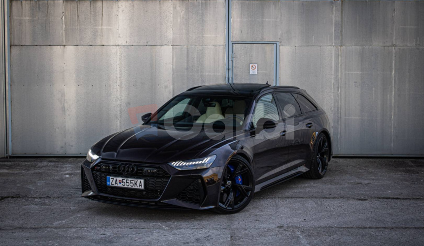 Audi RS6 Avant Nelakovaná, Matrix Laser, Pano, Dynamic Plus Pack, Ceramic, Exclusive