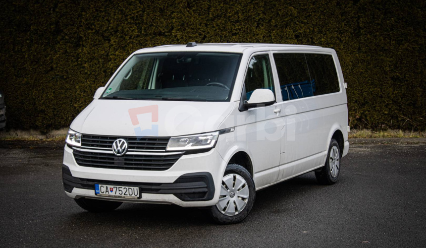 Volkswagen T6 Transporter LR 2.0 TDI 110kW, FULL LED, Manuál, Vyhrievané sedačky, 9 miest