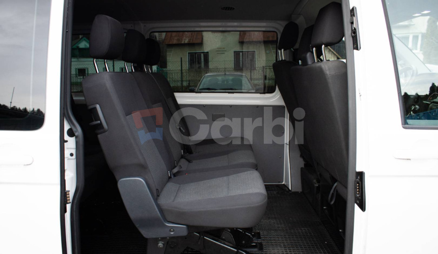 Volkswagen T6 Transporter LR 2.0 TDI 110kW, FULL LED, Manuál, Vyhrievané sedačky, 9 miest