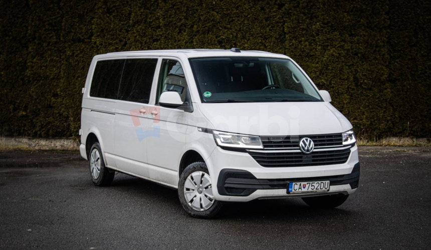 Volkswagen T6 Transporter LR 2.0 TDI 110kW, FULL LED, Manuál, Vyhrievané sedačky, 9 miest