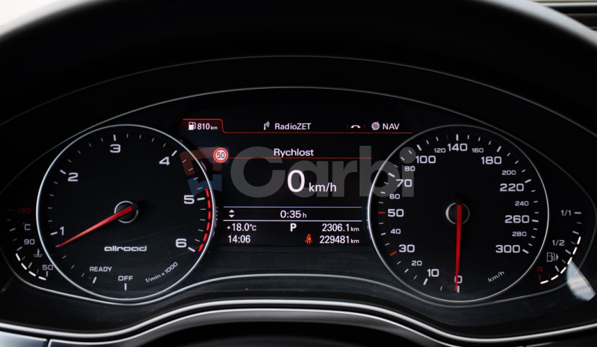 Audi A6 Allroad 3.0 TDI V6 Quattro, Vzduch, 360°kamera, alcantara, DPH