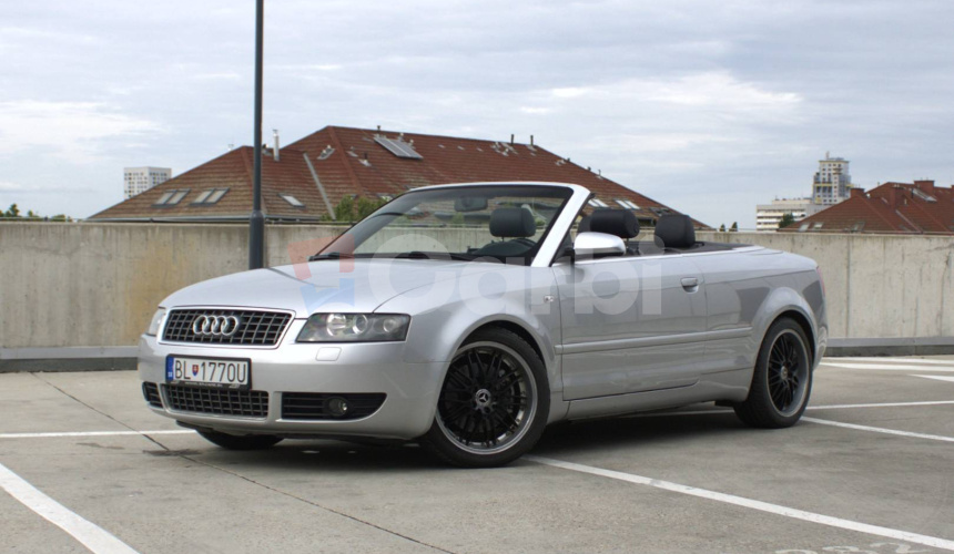 Audi A4 Cabriolet Cabrio, 1.8T 120kw, Benzín+LPG