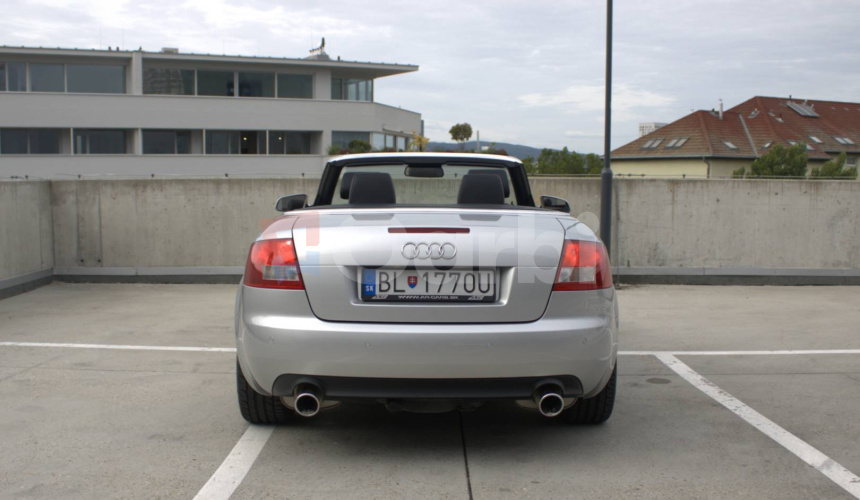 Audi A4 Cabriolet Cabrio, 1.8T 120kw, Benzín+LPG
