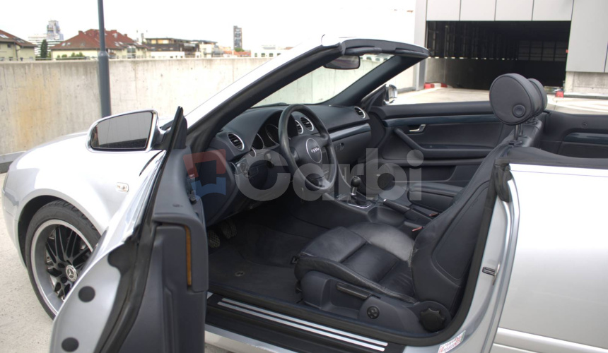 Audi A4 Cabriolet Cabrio, 1.8T 120kw, Benzín+LPG