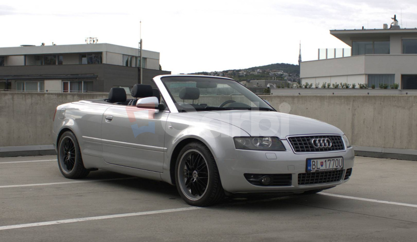 Audi A4 Cabriolet Cabrio, 1.8T 120kw, Benzín+LPG