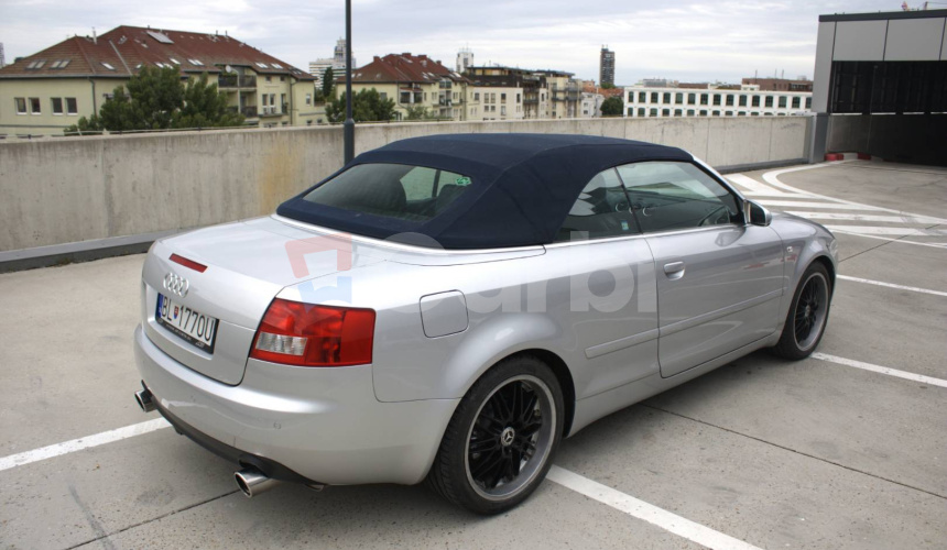 Audi A4 Cabriolet Cabrio, 1.8T 120kw, Benzín+LPG