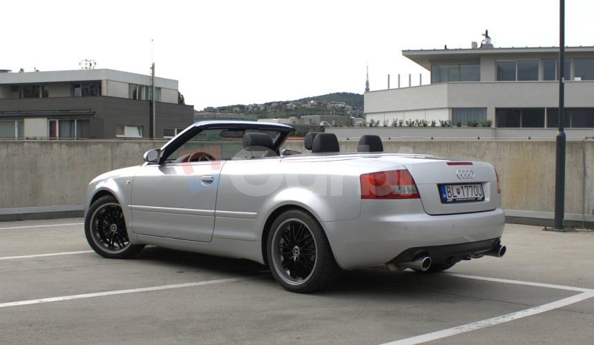 Audi A4 Cabriolet Cabrio, 1.8T 120kw, Benzín+LPG