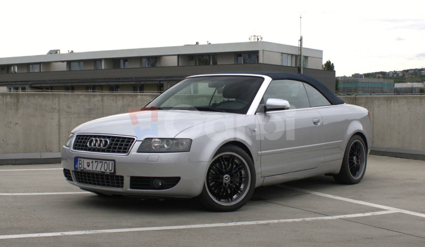 Audi A4 Cabriolet Cabrio, 1.8T 120kw, Benzín+LPG