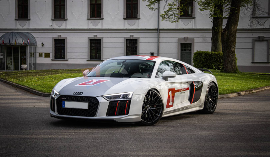 Audi R8 RWS 5.2 FSI V10 1 of 999 špeciálna edícia, polep, nové brzdy, karbón