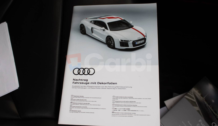 Audi R8 RWS 5.2 FSI V10 1 of 999 špeciálna edícia, polep, nové brzdy, karbón