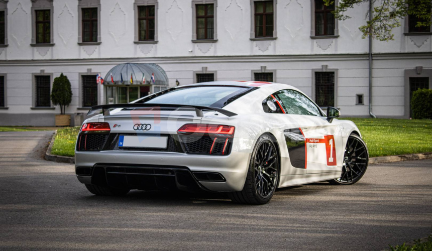 Audi R8 RWS 5.2 FSI V10 1 of 999 špeciálna edícia, polep, nové brzdy, karbón