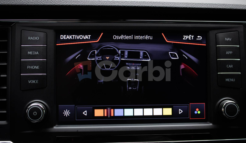 Cupra Ateca 2.0 TSI DSG 4Drive, Nelakované, Ambient, Vyhrievané čelné, Asistenti, DPH