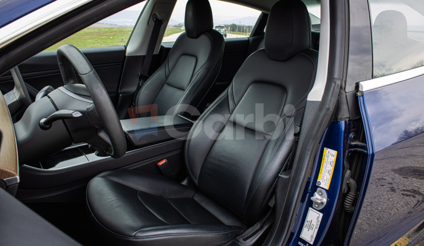 Tesla Model 3 Long Range, Premium Sound, Ťažné, Deep Blue Met, po servise, DPH