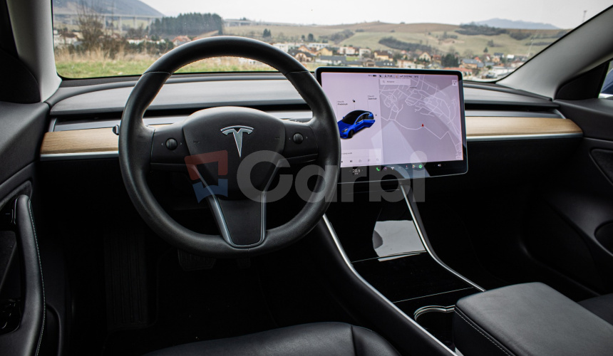 Tesla Model 3 Long Range, Premium Sound, Ťažné, Deep Blue Met, po servise, DPH