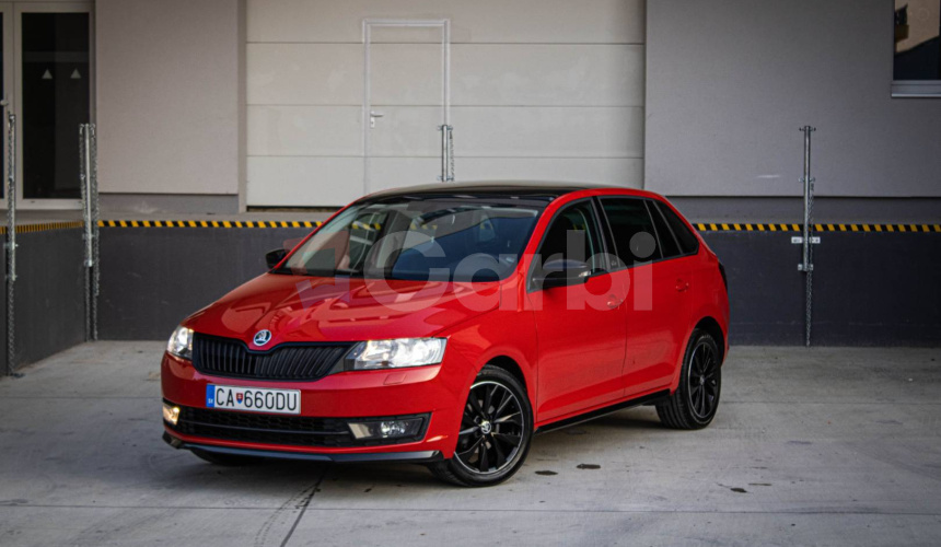 Škoda Rapid Spaceback SB 1.2 TSI DSG Monte Carlo, Slovenské, Pravidelne servisované