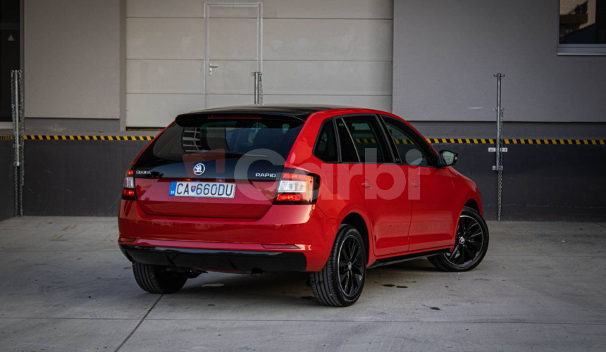 Škoda Rapid Spaceback SB 1.2 TSI DSG Monte Carlo, Slovenské, Pravidelne servisované