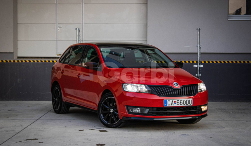 Škoda Rapid Spaceback SB 1.2 TSI DSG Monte Carlo, Slovenské, Pravidelne servisované