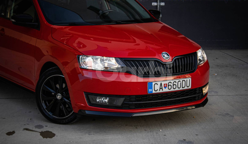 Škoda Rapid Spaceback SB 1.2 TSI DSG Monte Carlo, Slovenské, Pravidelne servisované