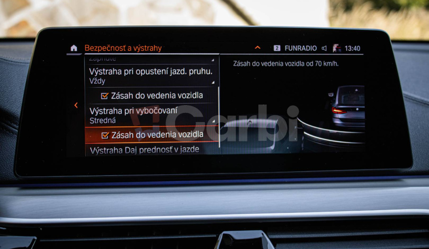 BMW Rad 6 GT 640d xDrive MSport, Vzduch, Nezávislé kúrenie, Masáže, Natáčanie nápravy, HUD