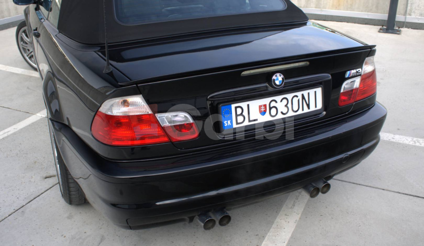 BMW M3 Cabrio MT6 (262kw)