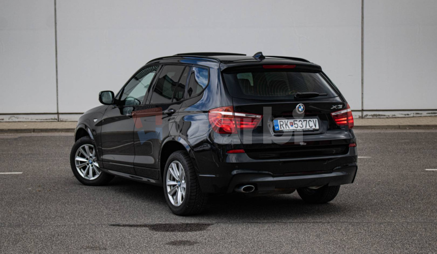 BMW X3 xDrive 20D 135kW A/T M packet, Kamera, Panorama, el. ťažné