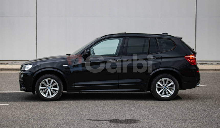 BMW X3 xDrive 20D 135kW A/T M packet, Kamera, Panorama, el. ťažné