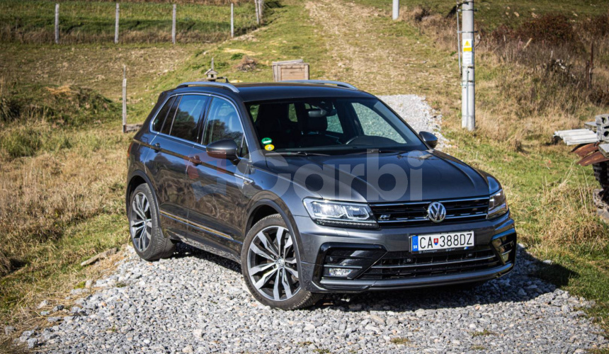 Volkswagen Tiguan R-line 2.0 TDI 140kW DSG 4Motion, Nelakované, Virtual cockpit, Keramika