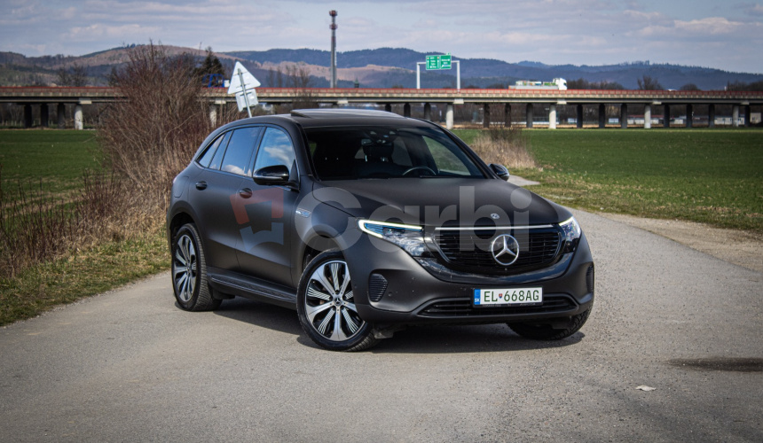 EQC 400 4Matic edícia 1886, burmester, HUD, asistenti, strešné okno, nelakované