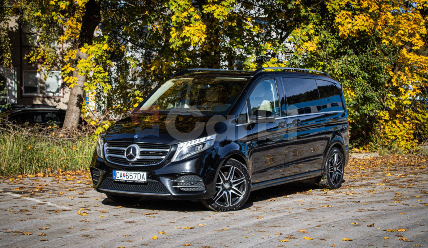 Mercedes-Benz V trieda V250d 4matic AMG, webasto, distronic, chladnička, odvetrávanie, ťažné, 3
