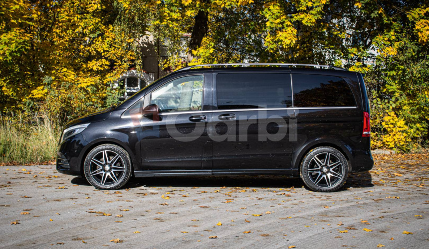 Mercedes-Benz V trieda V250d 4matic AMG, webasto, distronic, chladnička, odvetrávanie, ťažné, 3