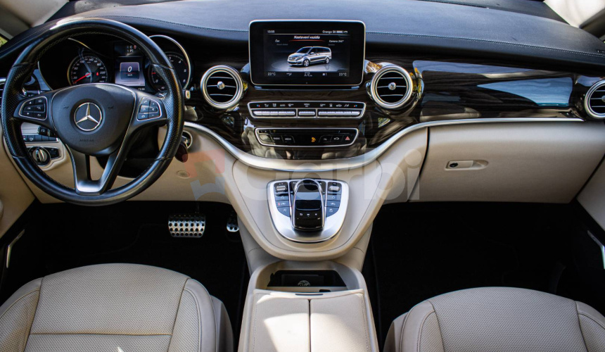 Mercedes-Benz V trieda V250d 4matic AMG, webasto, distronic, chladnička, odvetrávanie, ťažné, 3