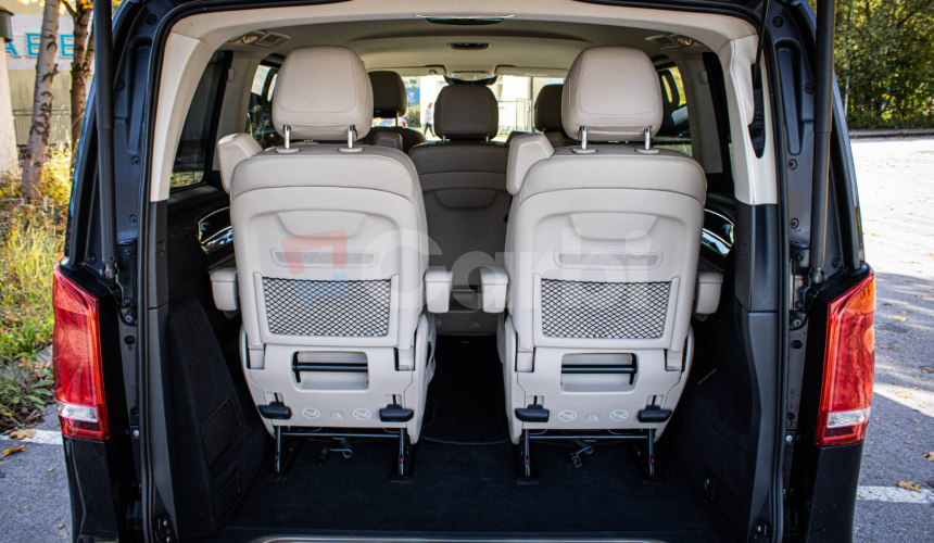 Mercedes-Benz V trieda V250d 4matic AMG, webasto, distronic, chladnička, odvetrávanie, ťažné, 3