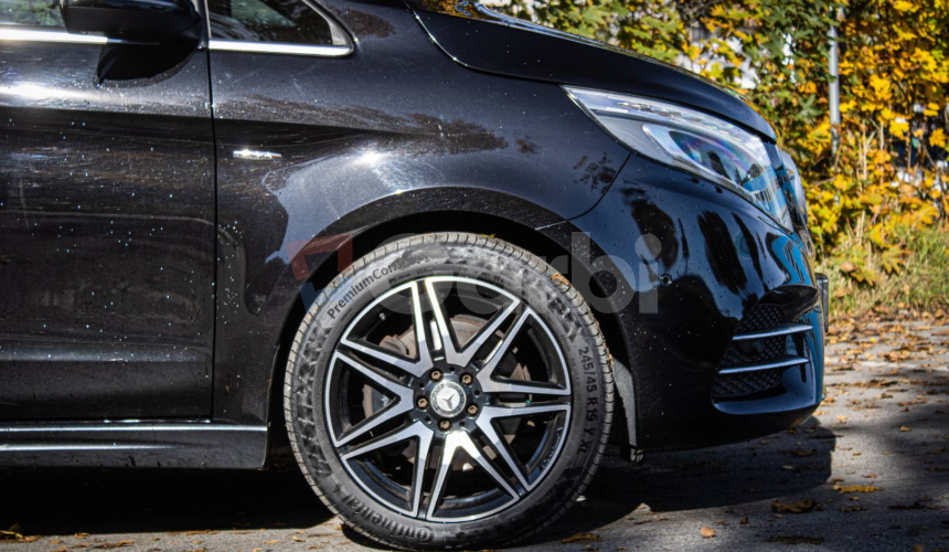 Mercedes-Benz V trieda V250d 4matic AMG, webasto, distronic, chladnička, odvetrávanie, ťažné, 3