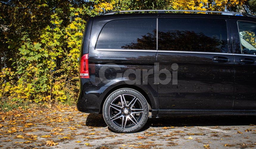 Mercedes-Benz V trieda V250d 4matic AMG, webasto, distronic, chladnička, odvetrávanie, ťažné, 3