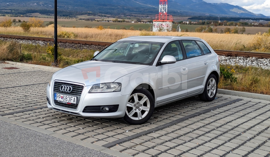 Audi A3 Sportback 1.6 TDI 77kW, A7, 5d