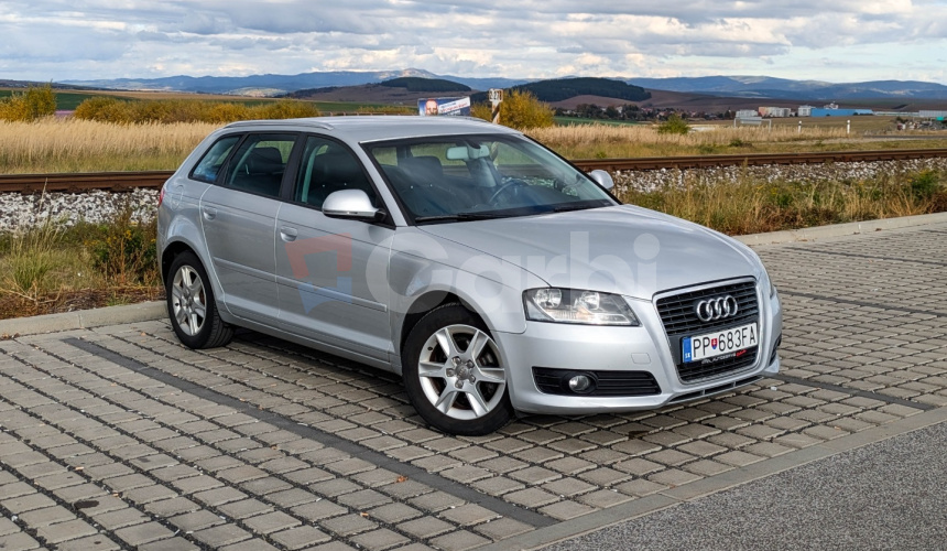 Audi A3 Sportback 1.6 TDI 77kW, A7, 5d