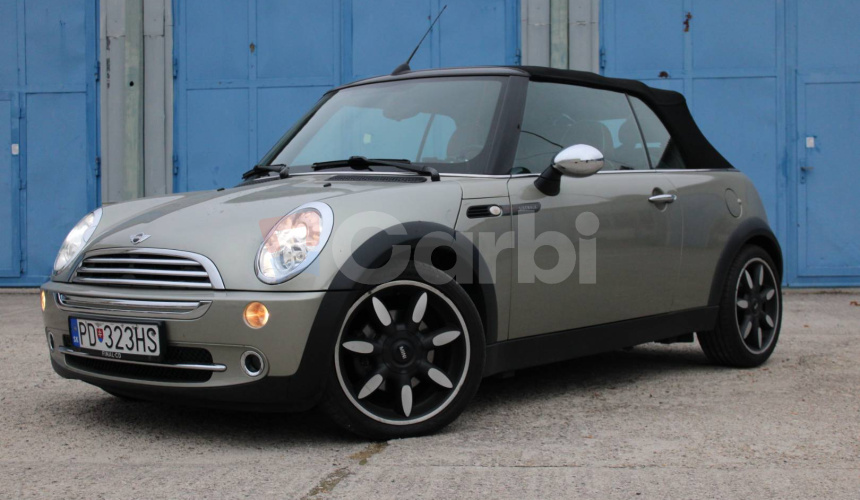 Mini Cooper Cabrio Sidewalk