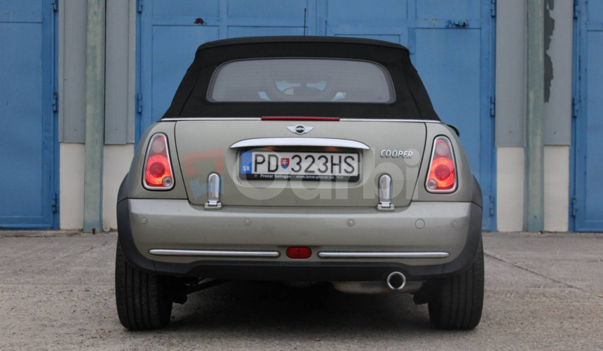 Mini Cooper Cabrio Sidewalk