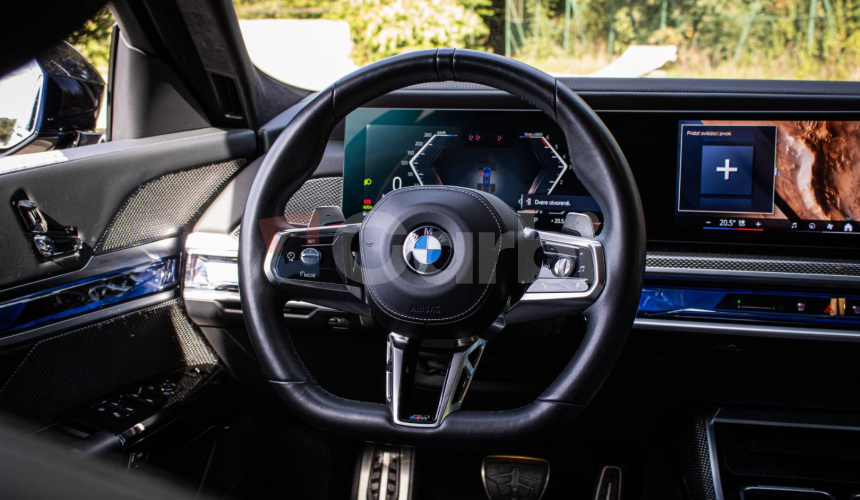 BMW Rad 7 740d xDrive M Sport PRO v záruke, Webasto, Bowers &amp; Wilkins, natáčanie nápravy