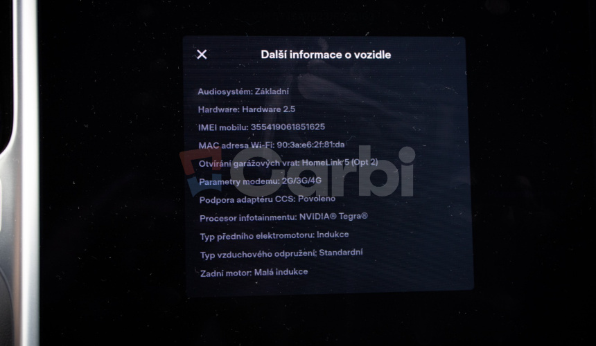 Tesla Model S 75D 97% SOH Free Supercharger SC01, Hardvér 2.5, veľmi pekný stav, záruka