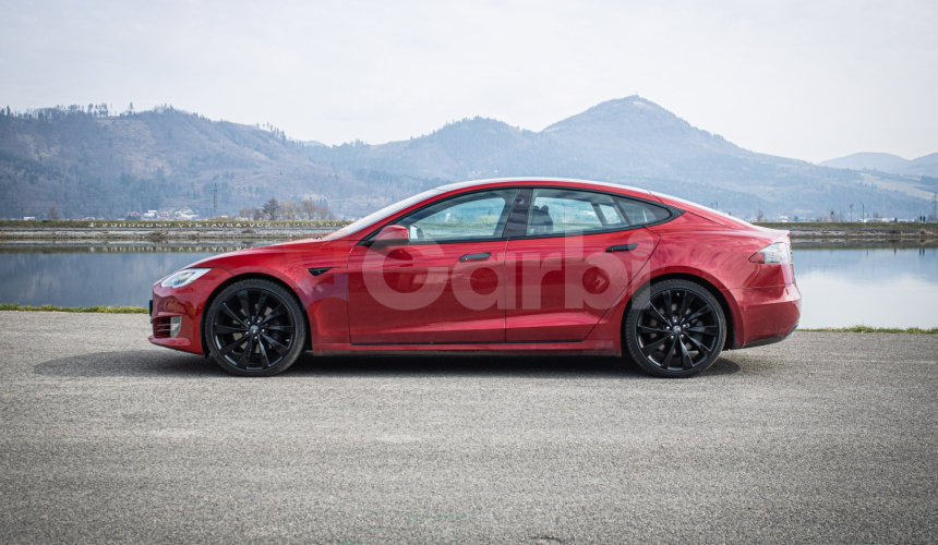 Tesla Model S 75D 97% SOH Free Supercharger SC01, Hardvér 2.5, veľmi pekný stav, záruka