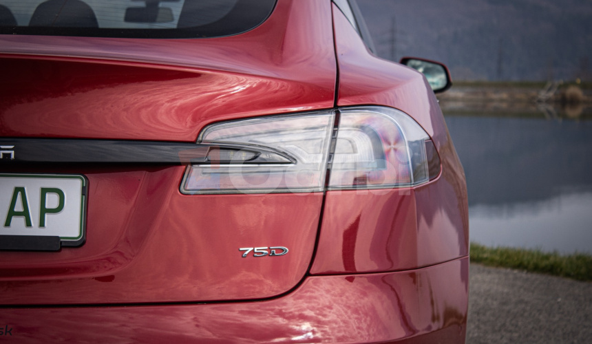 Tesla Model S 75D 97% SOH Free Supercharger SC01, Hardvér 2.5, veľmi pekný stav, záruka