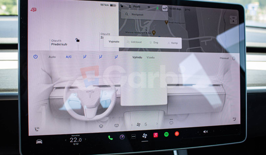 Tesla Model 3 Long Range 4x4 Premium Sound, ťažné, nelakované, DPH