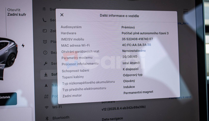 Tesla Model 3 Long Range 4x4 Premium Sound, ťažné, nelakované, DPH