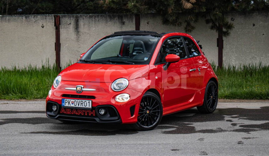 Abarth 595C 75th Anniversary Cabrio, Nové rozvody, Koža, Manual, Record Monza